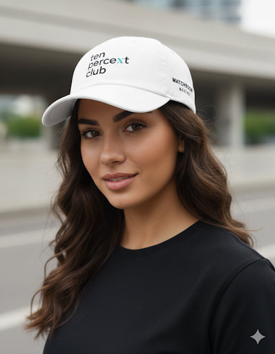 Matchroom Boxing x Ten Percent Club Classic White Cap