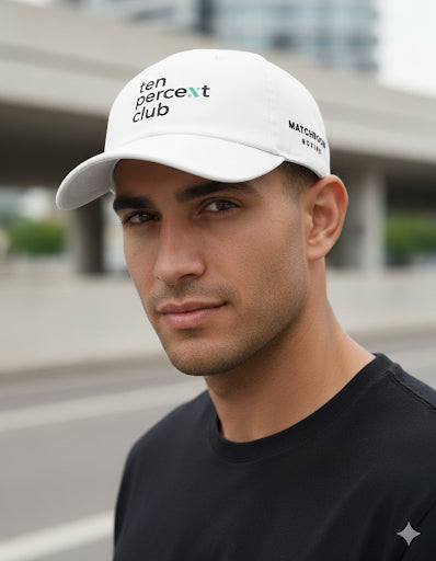 Matchroom Boxing x Ten Percent Club Classic White Cap