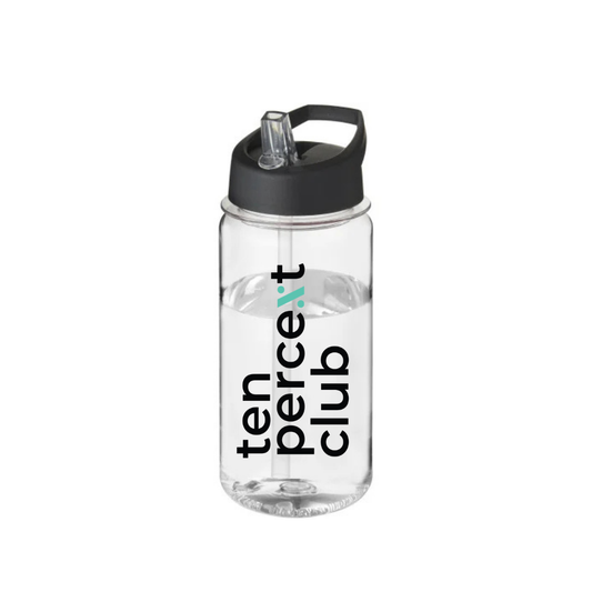 600ml Spout Lid Clear Bottle